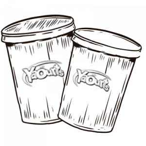 Images de pots de flan